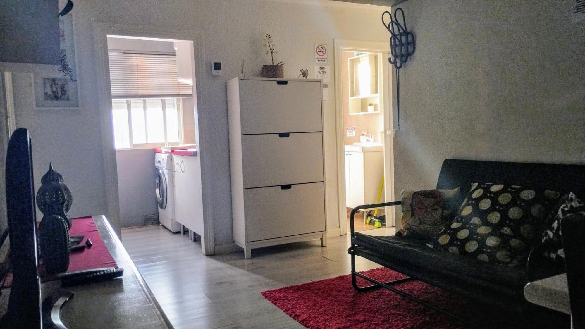 Apartamento 1 Dormitorio Y Salon Con Sofa Cama Bien Comunicado Con El Centro Sevilla Buitenkant foto